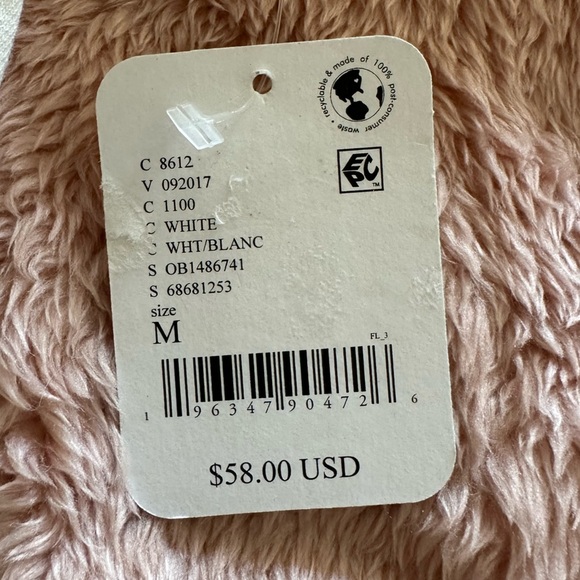 NWT FREE PEOPLE FP Movement Leg Day Tee White Medium - Picture 9 of 11